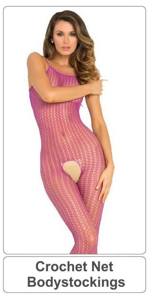 Crochet Net Bodystocking